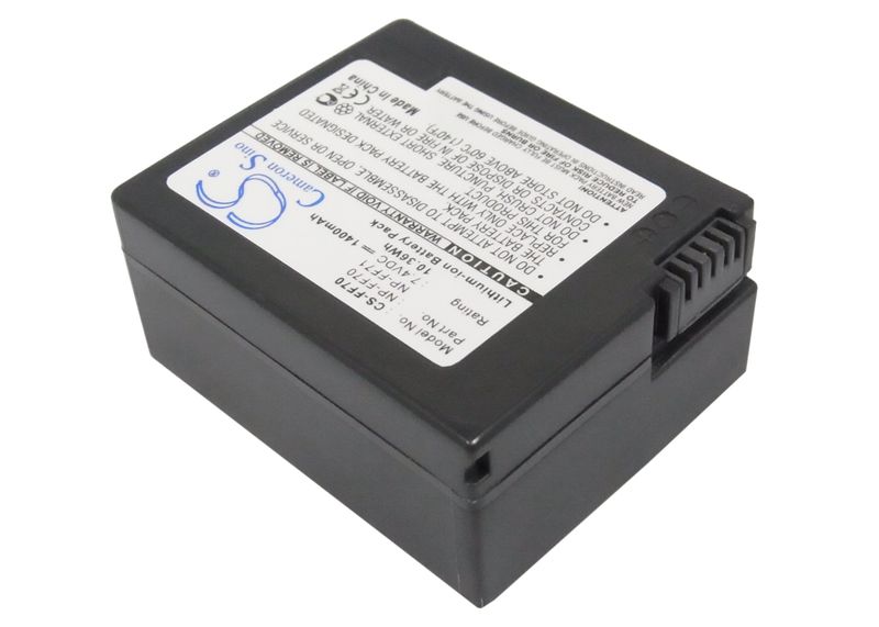 CS-FF70 Camera Battery 1400mAh for Sony DCR-PC9