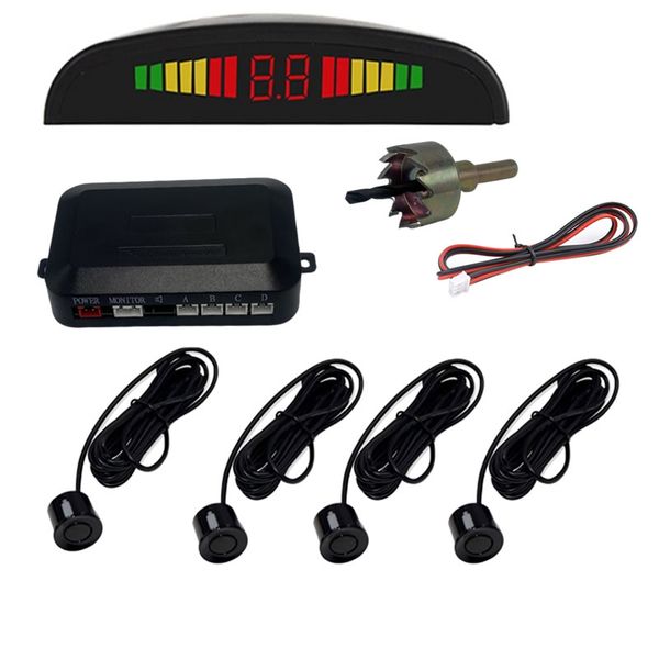 4 Car Parking Sensor with LCD Display