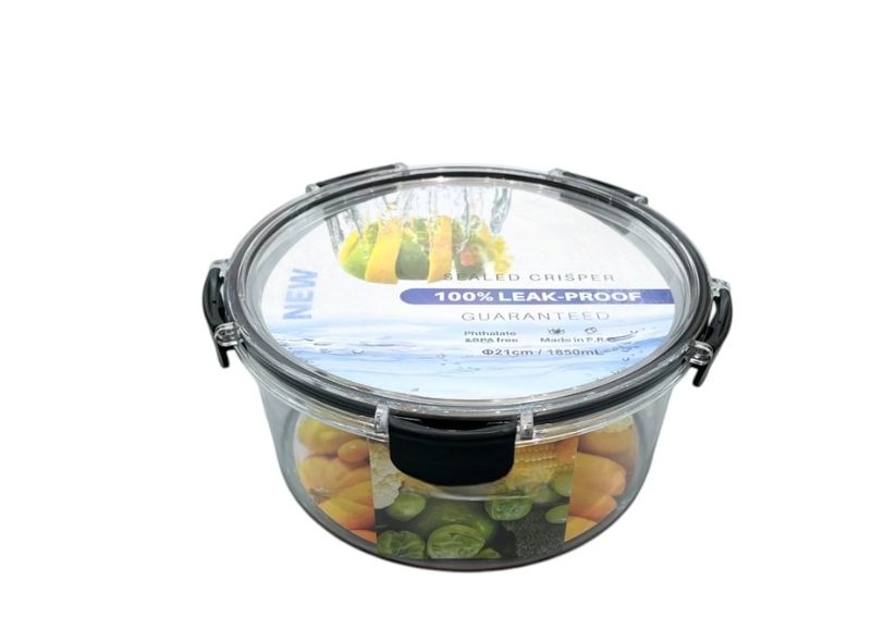 Round Sealed Crisper 1850ml.