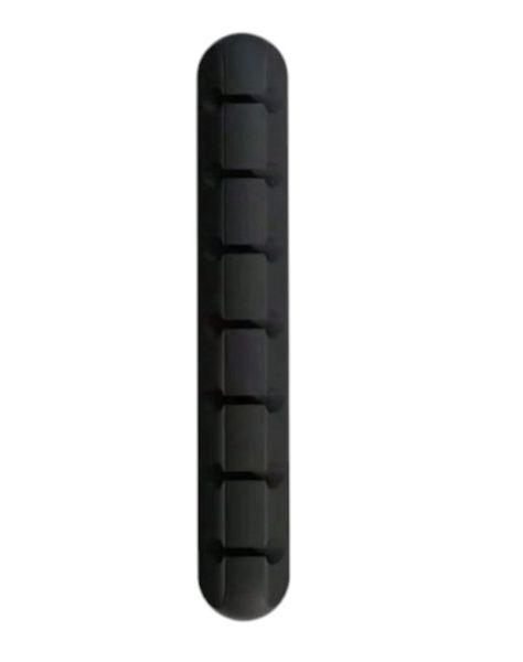 Compact Winding Cable Accessory For Desktop Organization - Black