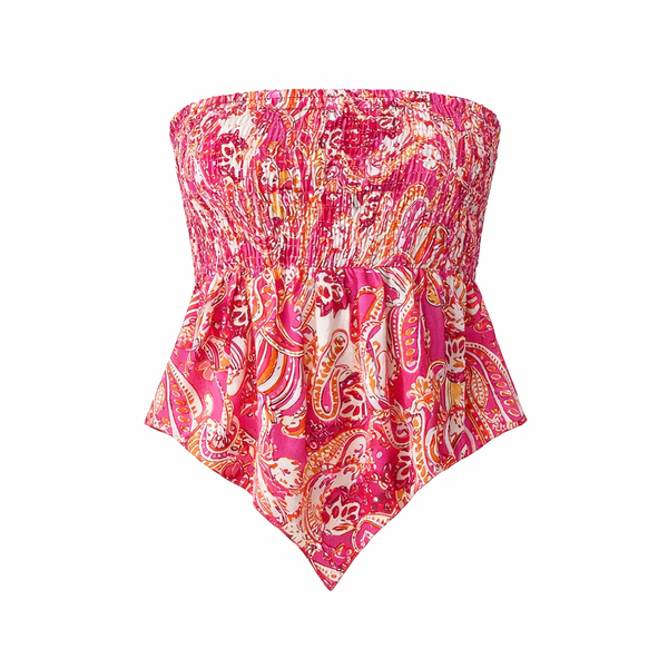 Sleeveless Tube Top - Pink
