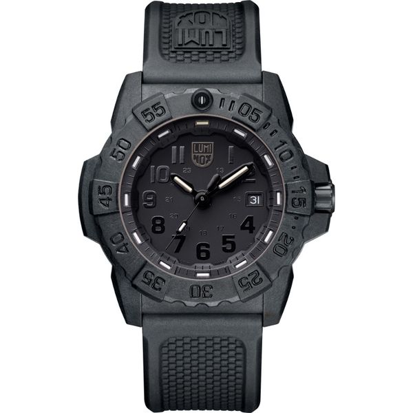 Luminox SEA Black Rubber Navy Seal Men's Watch XS.3501.BO.F