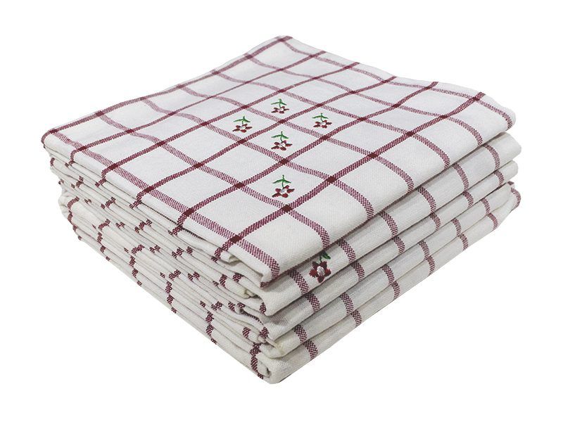 Multipurpose ,Easy clean, Absorbent Kitchen Towel (5Piece) - Design 2631