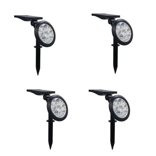 4 Set Of RGB Solar Outdoor LED Light