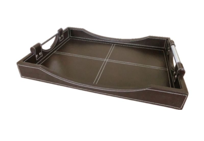Dream World Twin Leather Tray Set