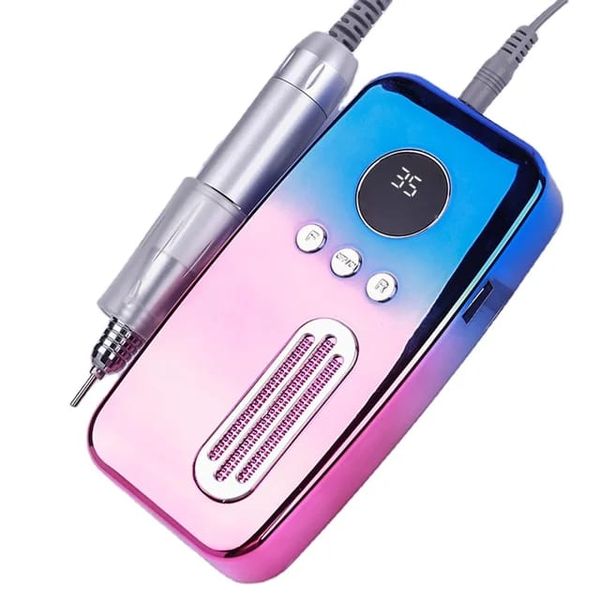 Portable Rechargeable Electric Low Noise Nail Drill Machine