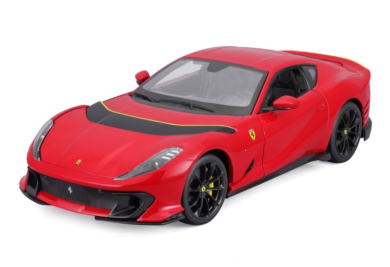 Bburago 1/18 Ferrari 812 Competizione (26cm Long) - Red