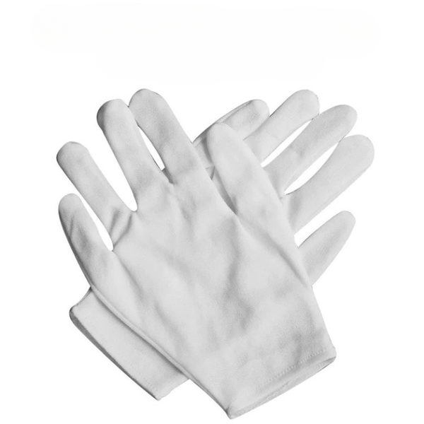 Thin-Section, 100% Cotton Work Gloves - 12 Pairs