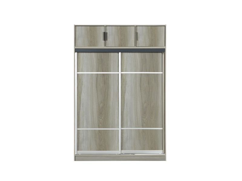 Linx Greco Wardrobe - Brown &amp; Grey
