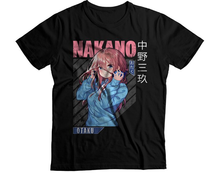 Miku Nakano Blue Eyes Anime T-Shirt
