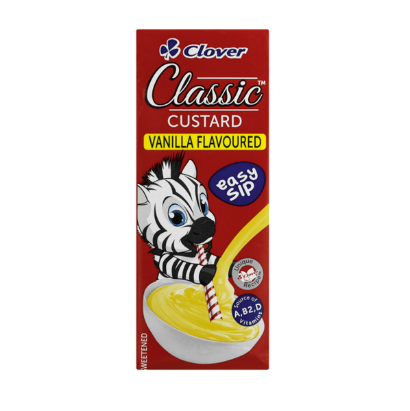 Clover Vanilla Custard 6x200ml