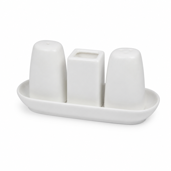 Glass Salt and Pepper Bottle Set 10 Piece for Table Seasoning