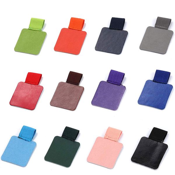12 Pack Pen Loop Holder, Self-Adhesive Pencil Elastic (Photo Color)
