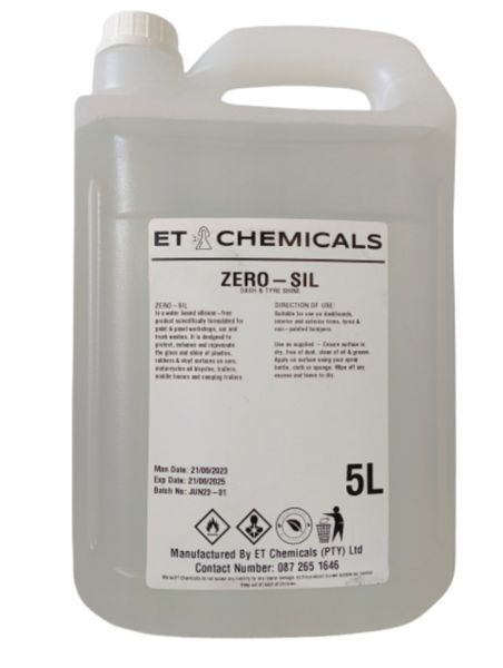 Zero-Sil-Silicone Based For High Gloss Finish Look &amp; Plastic Protection 1lt