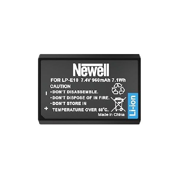 Newell LP-E10 Li-Ion 960 mAh Battery Pack for Canon Cameras