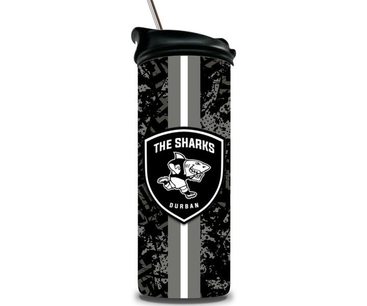 Sharks Double Wall Stainless Steel 20 oz Tumblers. Water Bottle