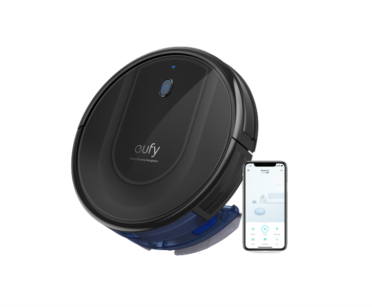 Eufy RoboVac G10 Hybrid Robot Vacuum &amp; Mop (For Hard Floors Only) - Black
