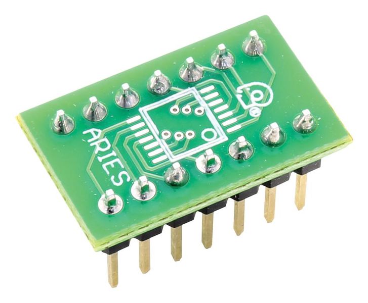 Aries (LCQT-TSSOP14) IC Adapter - 14-TSSOP to 14-DIP