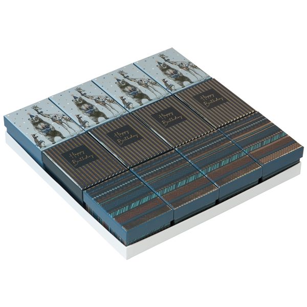 Small Assorted Boxes Blue