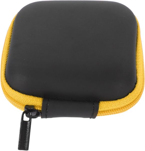 Portable EVA Earbuds Case Organizer Bag with Cable Holder for Travel