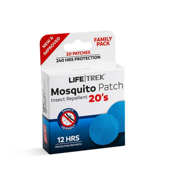 Lifetrek DEET Free Mosquito Repellent Patch 20's