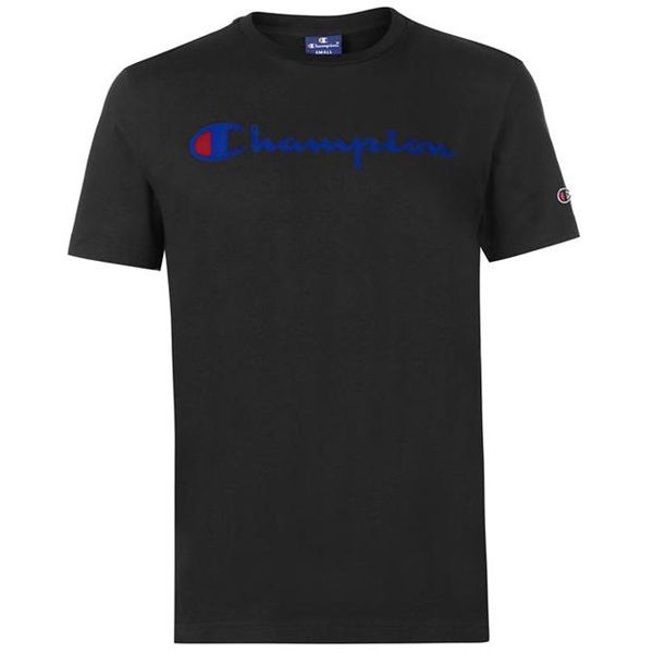 Champion Mens Tee - Black [Parallel Import]