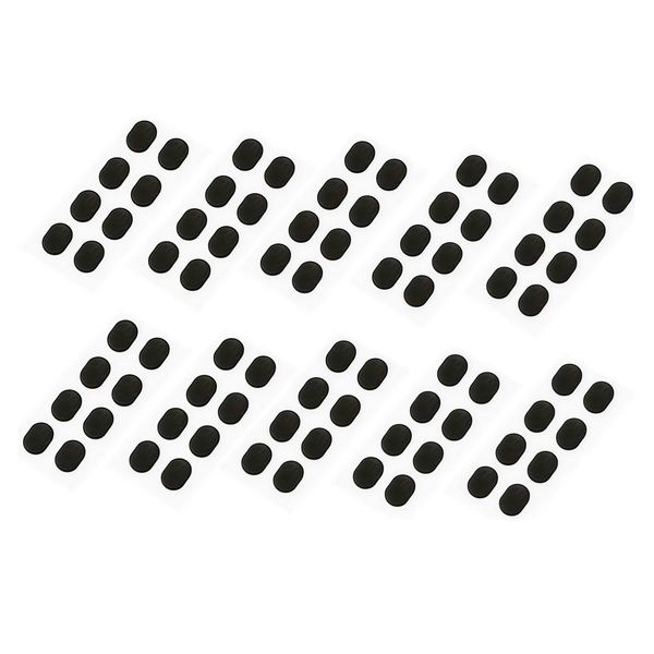 Kingdushi 40 Pairs Anti-Slip Adhesive Eyeglass Pads