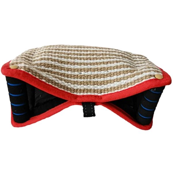 Pet Soft Durable Dog Training Bite Sleeve With Two Handles - 33cm