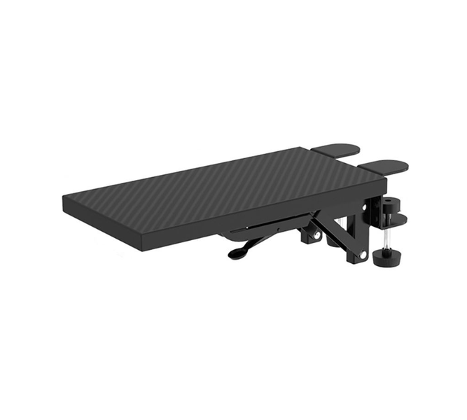 Computer Desk Extender Tray Table Mount Arm Wrist Rest Shelf Elbow Support
