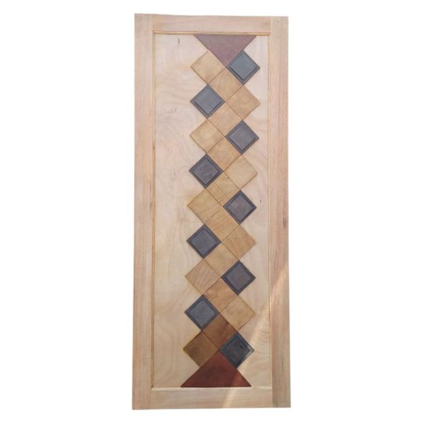 Hardwood Designer Twist Door 203×81×4cm (DR16)