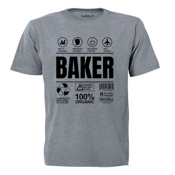 Baker Label - Adults - T-Shirt