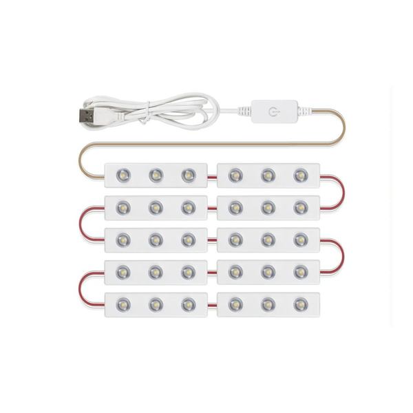 DIY USB LED Make Up Mirror Light Kit