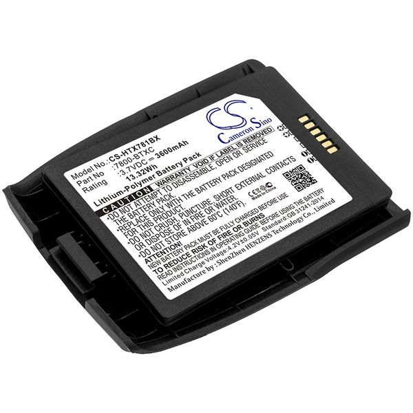 Dolphin 7800 &amp; Honeywell Dolphin 7800 BarCode, Scanner Battery/3600mAh