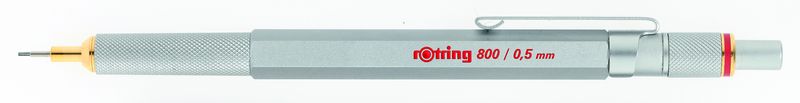 rOtring 800 Professional Mechanical Pencil 0.5mm Silver