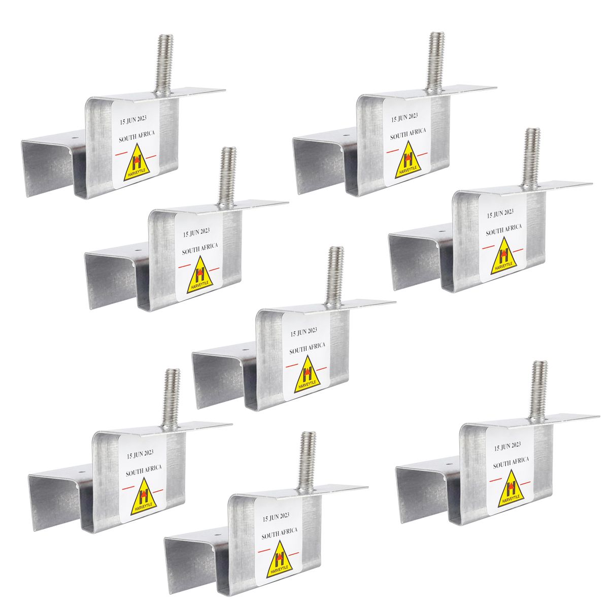 HarveyTile - Harvey Tile Solar Bracket - 8 Pack