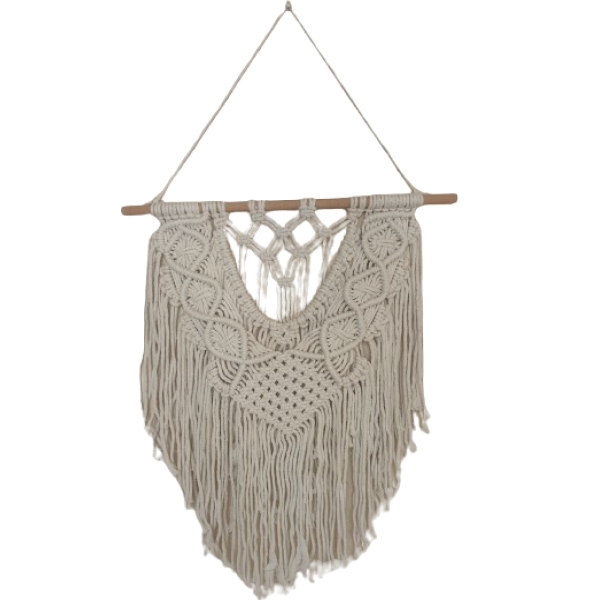 Boho Layered Woven Wall Hanging 