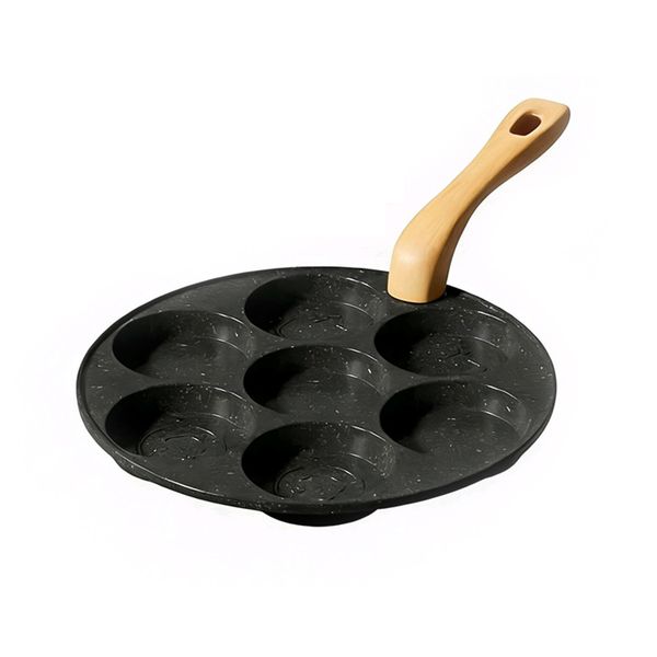 Household Multi-Hole Non-Stick Frying Pan For Making Fried Eggs/Omelets.