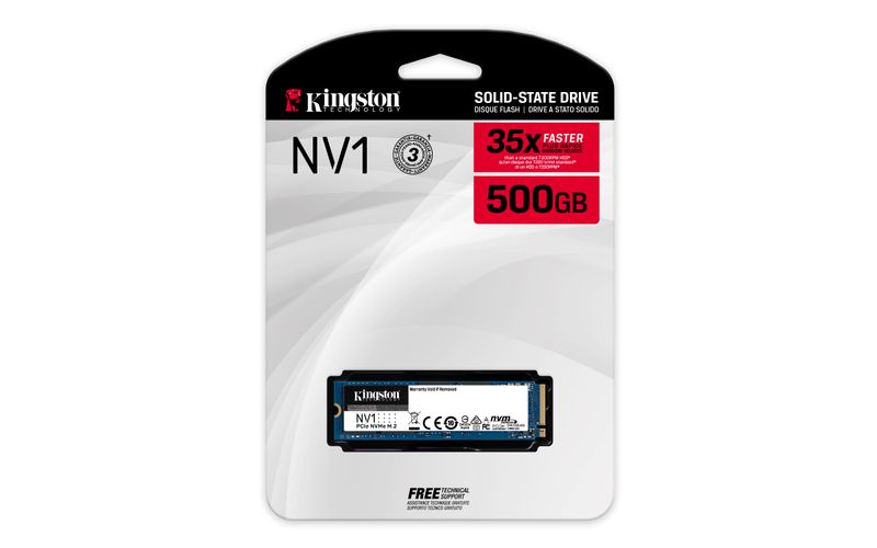 Kingston NV1 500GB NVMe PCIe SSD