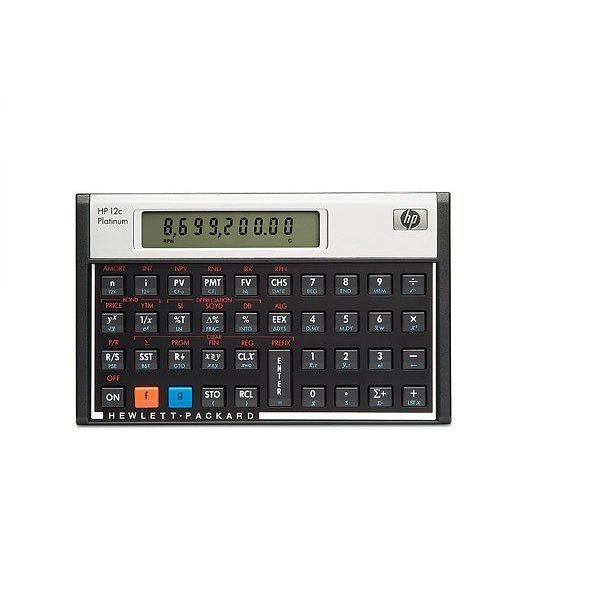 HP 12C Platinum Financial Calculator (Algebraic or RPN) Buy Online in