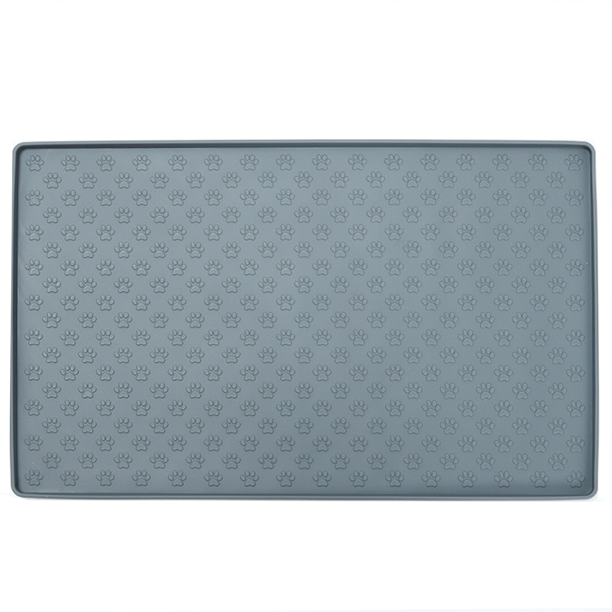 Pet Feeding Placemat Waterproof Silicone Food Water Bowl Mat Non-Slip ...