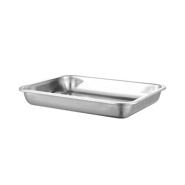 Rectangular Stainless Steel Roasting Pan - 2 Pack