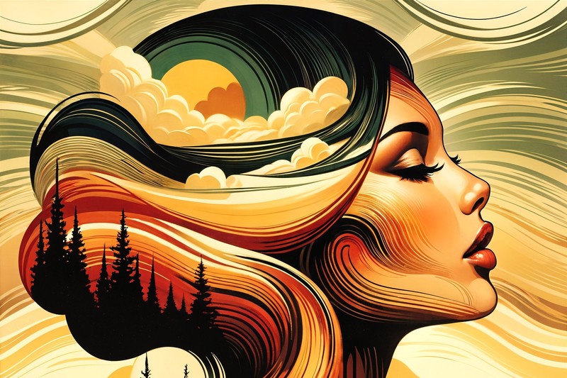 Canvas Wall Art Home Decor - Sky High Beauty Artwork
