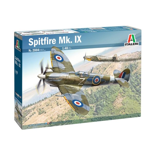 Italeri 1/48 Spitfire MK.IX Plane Plastic Model Kit