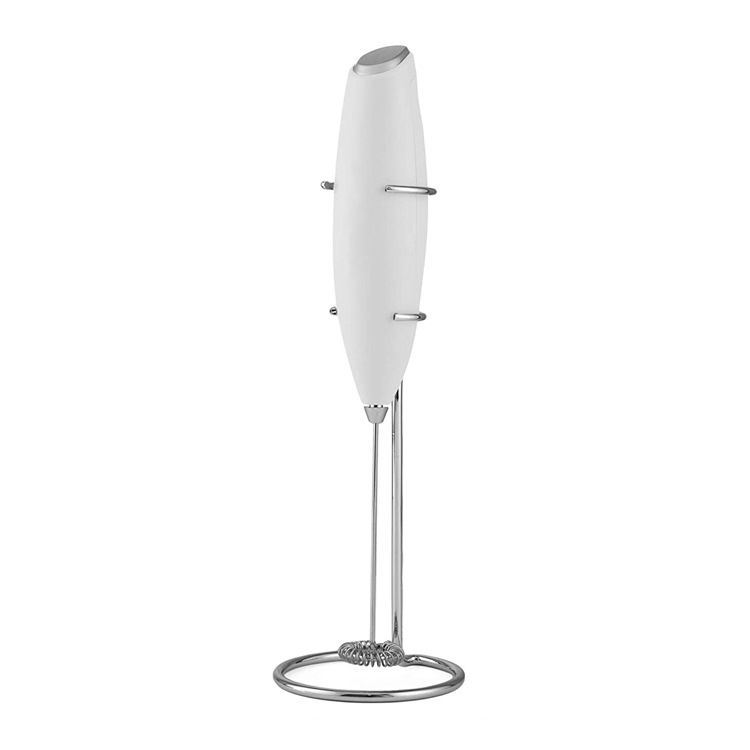 Electric Milk Frother with Stainless Steel Stand Shop Today. Get it