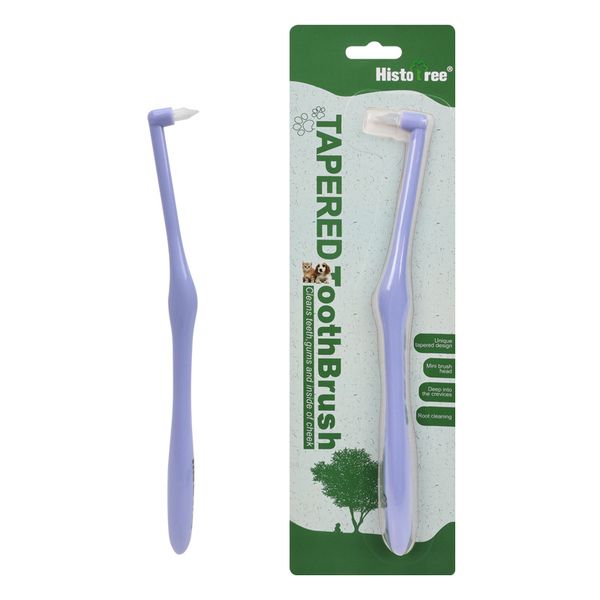 Macaron Cats and Dogs Mini Pointed Toothbrush Pet Supplies