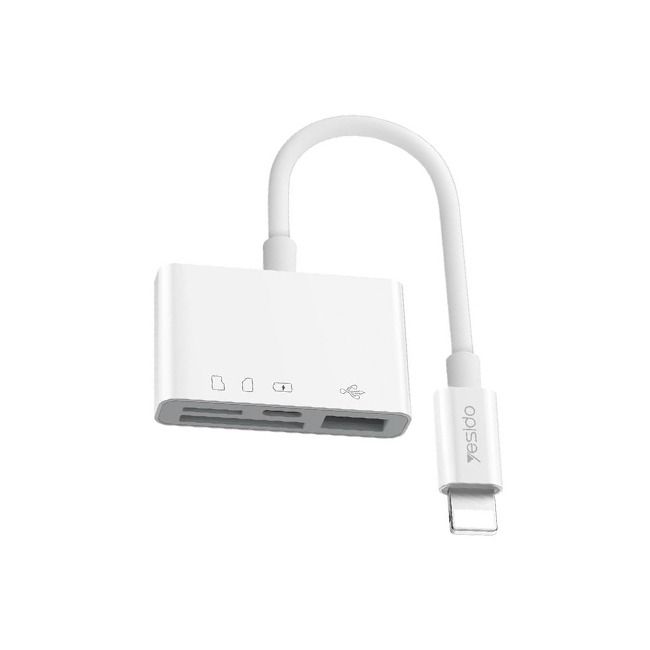 Lightning to USB + TF MicroSD + Lightning OTG Adapter AW Shop Today
