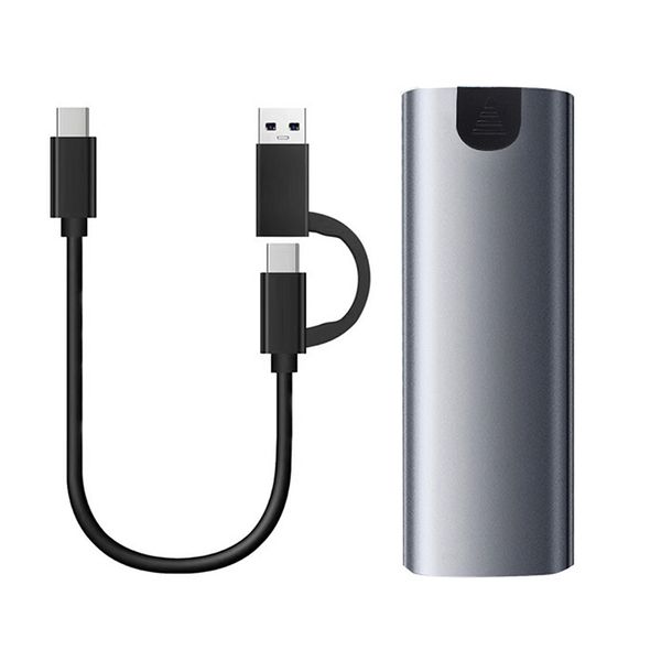 M.2 NVME/NGFF SSD Enclosure Adapter Aluminum USB-C 3.1 Solid State Drive