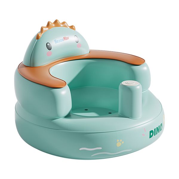 BezosMax Inflatable Baby Seat, Baby Floor Chair with Built in Air Pump