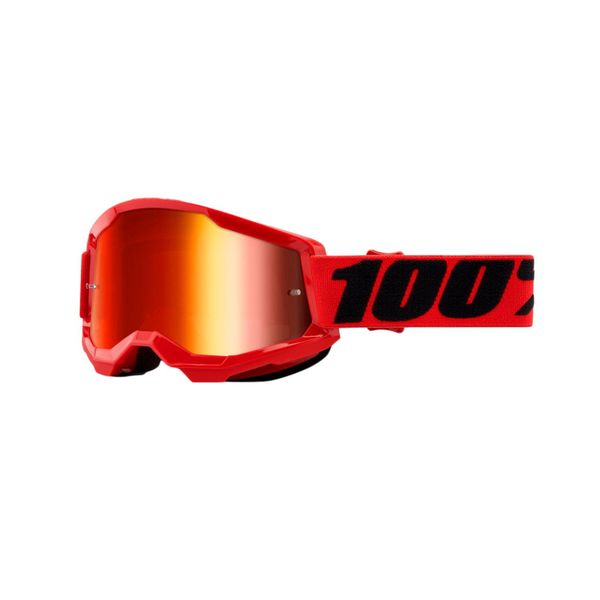 100% Strata2 Red Goggle image
