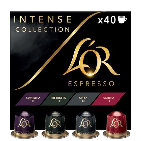 L'OR Espresso Intense Collection - Aluminium Coffee Capsules - 40 Pack Image